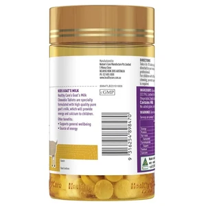 (PRE ORDER) Healthy Care Goat Milk Vanilla Flavour Chewable 300 Tablets shelf life 2yrs